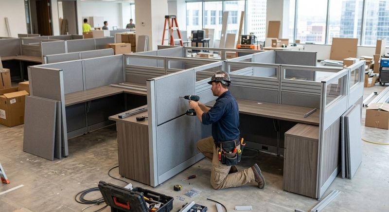 Cubicle Installation in Overland Park, KS