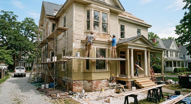 Exterior Renovation in Katy, TX