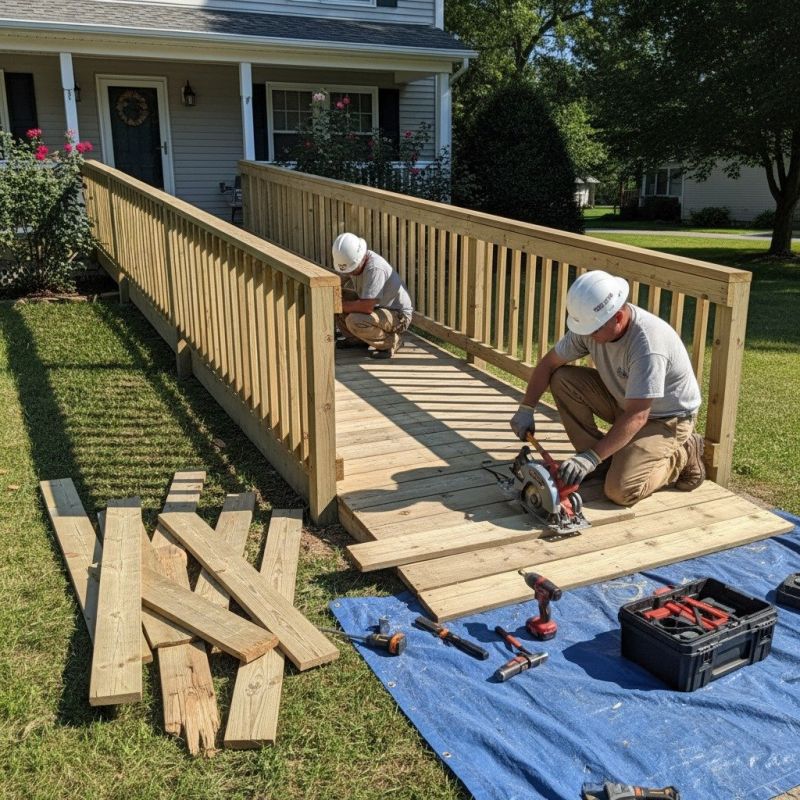 Handicap Ramp Repair in Olathe, KS