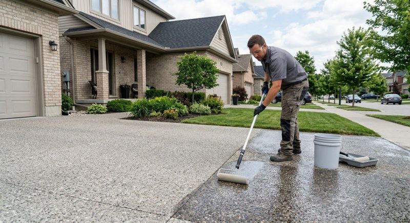 Sidewalk Concrete Sealing in Kitsap County, WA