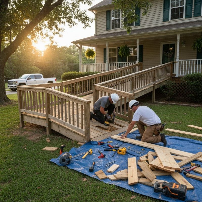 Wood Ramp Repair in Denver, CO